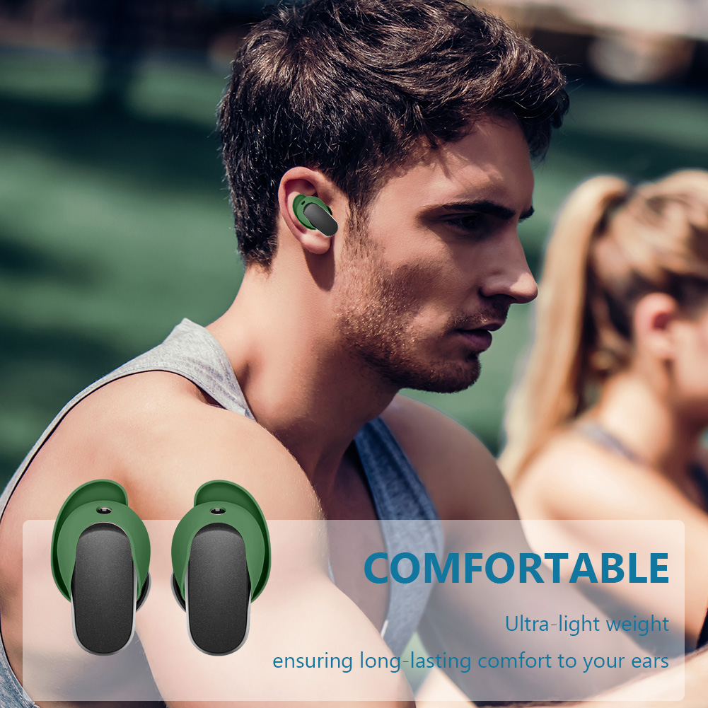 3 paires d'embouts d'oreille en Silicone, couvre-embouts antidérapants, accessoires réutilisables et lavables pour écouteurs Bose QuietComfort Ultra