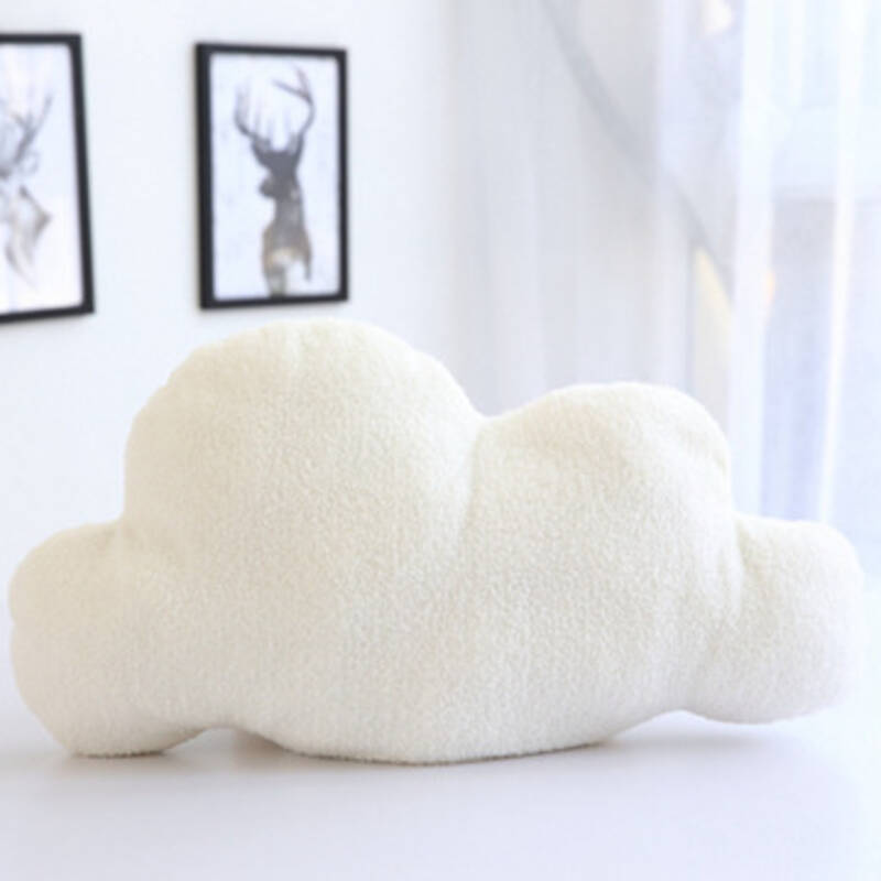 25-60Cm Nordic Zachte Wolk Kussen Auto Pluche Dutje Kussens Sofa Kussen Creatief Cadeau Voor Meisjes Woondecoratie