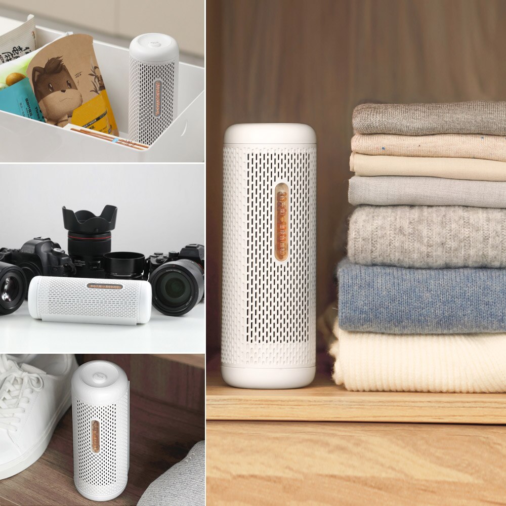 Deerma de Xiaomi MIJIA DEM-CS10M Mini deshumidificador para el armario doméstico secador de aire ropa deshidratador de calor seco absorbente de humedad
