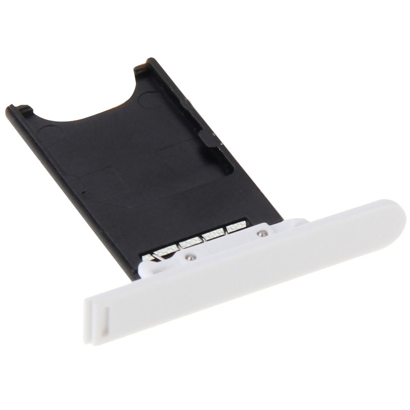 SIM Card Tray Replacement for Nokia Lumia 800: White