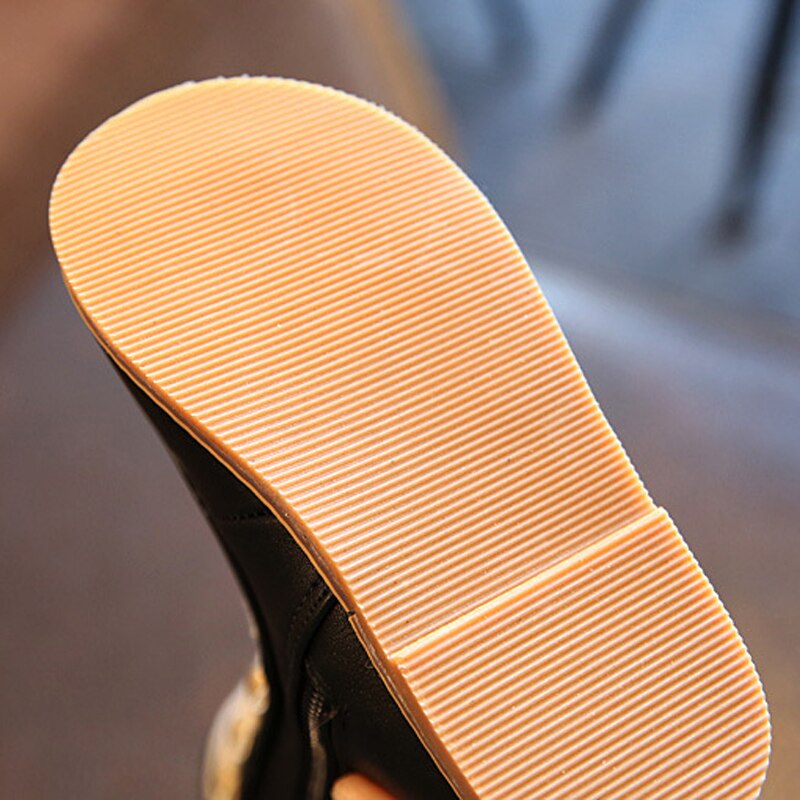 Kinderen Schoenen Koreaanse Meisjes Klinknagels Mode Laarzen Tall Tube Laarzen Prinses Schoenen Baby Knight Laarzen Kids Rijlaarzen KS248