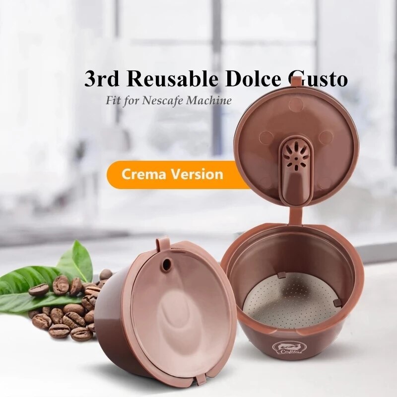 Kaffee Filter Tasse Wiederverwendbare Kapsel Kaffee Tasse Filter für Nescafe Nachfüllbare Kaffee Tasse Halter Pod Sieb für Dolce Gusto