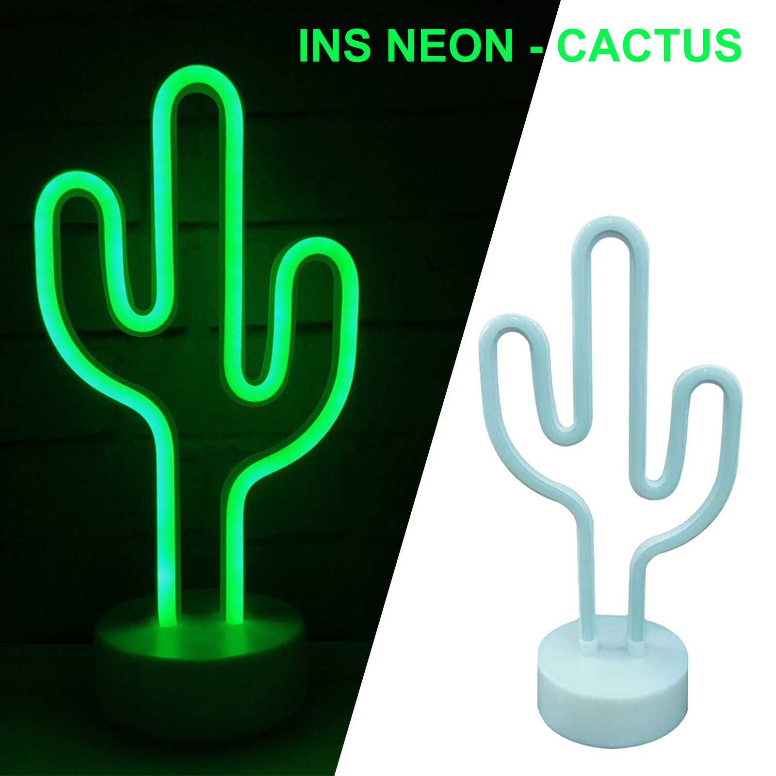 Kaktus Zeichen Neon- Lampe Lichter LED Nacht Licht Dekor Lampen für freundlicher Baby Geburtstag Schlafzimmer Haushalt Ornament
