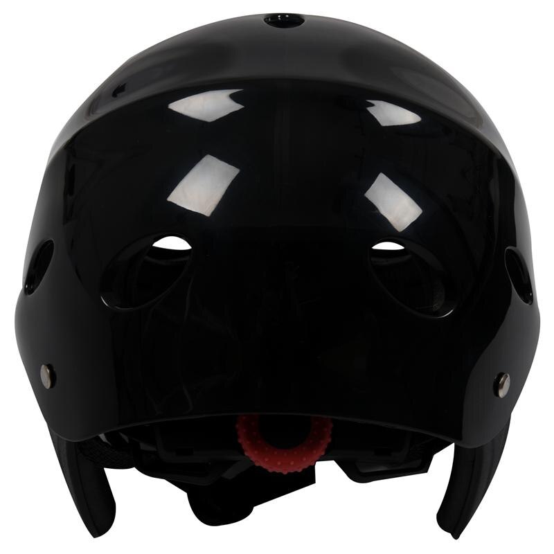 Casco Protector de seguridad, 11 agujeros de respiración para deportes acuáticos, Kayak, canoa, Surf, Paddleboard: Negro