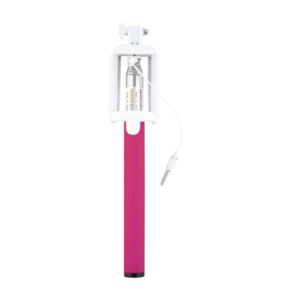 Universal Selfie Sticks Extendable Travel Handheld Self Timer Pole Artifact Palo Selfi Monopod Tripod for iPhone 7 Plus