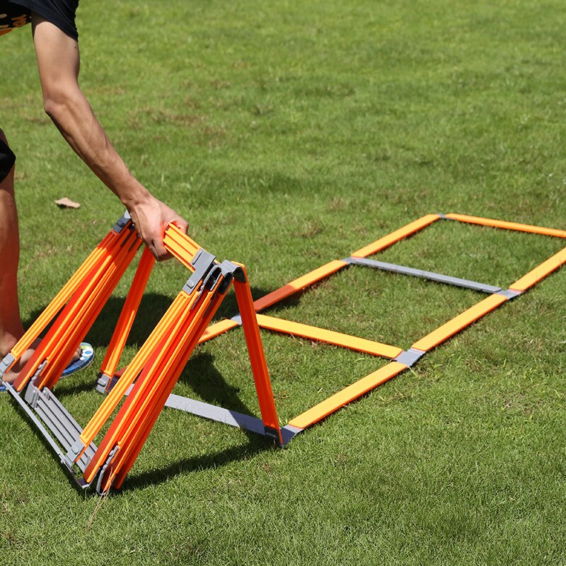 Agility Ladder Training Rope - Fitness Obstacle Course Frame - PU Material