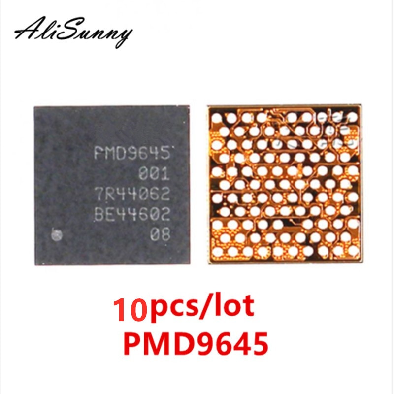 AliSunny, 10 piezas, PMD9645, banda base, pequeña potencia, ic para iPhone 7 7Plus, BBPMU_RF, gestión de energía, ic 9645 piezas