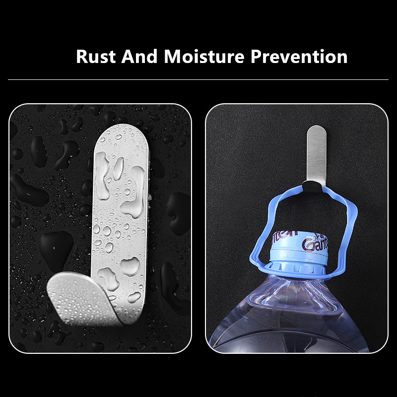 Multifunktionel vægophængningskrog bag døren nøglekrog kludbøjleholder badeværelseshåndklædeholder køkkenbeslag hyldekrog