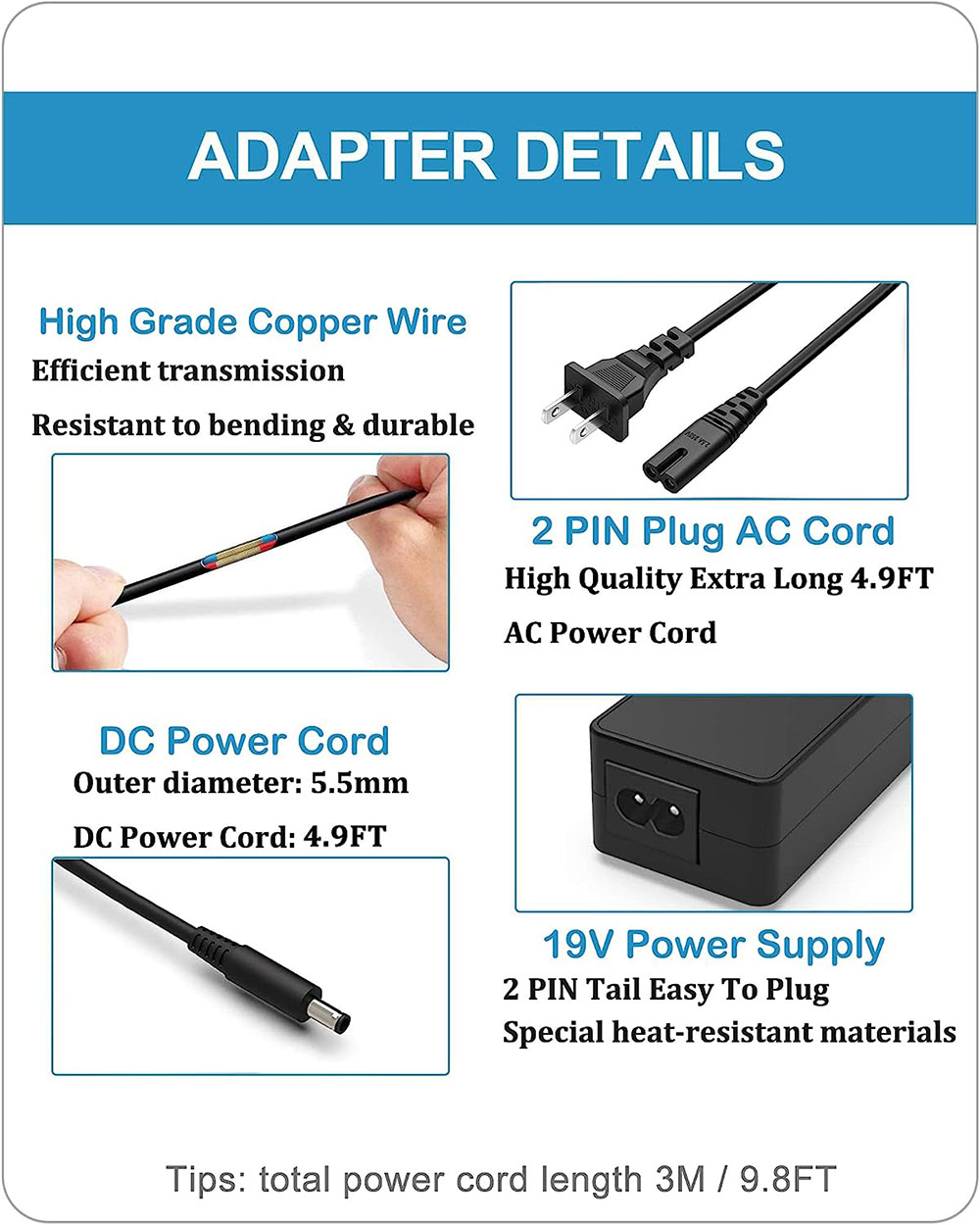 19v 2.1a 65w Netzteil Ladegerät passend für jbl xtreme extreme 1 2 Bluetooth Wireless Lautsprecher Versorgung AC Adapter