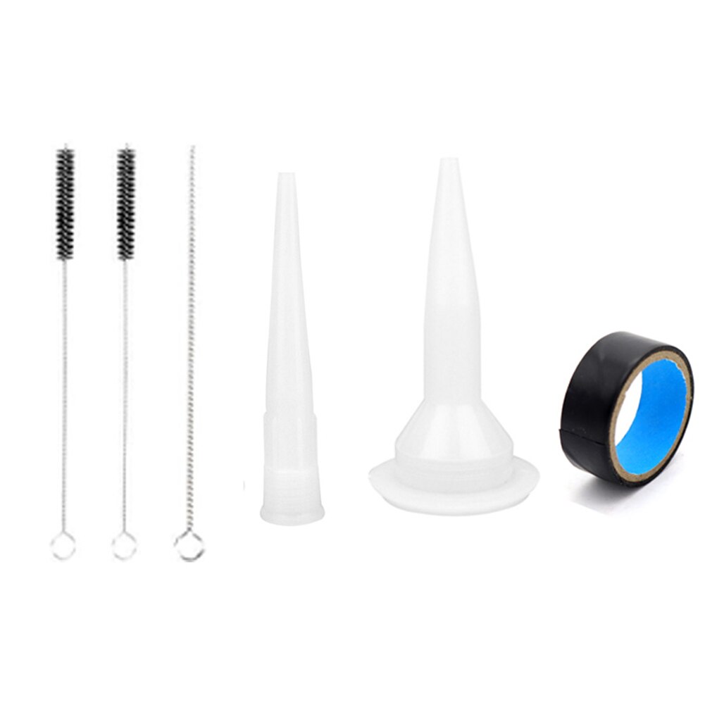 20pcs Caulking Finisher Stainless Steel Sealant Caulk Nozzle Finishing Tool