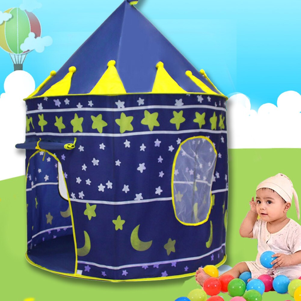 Tenda da gioco per bambini tenda pieghevole portatile tenda da gioco per bambini giocattoli da esterno tende castello Ocean Ball Pool per regali per bambini