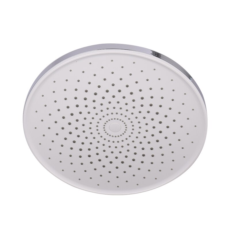 Dokour Overhead Rainfall Shower Head Set High Pressure Bathroom Accessories Water Saving Ceiling Toilet Tropical Complete System: Chrome top shower