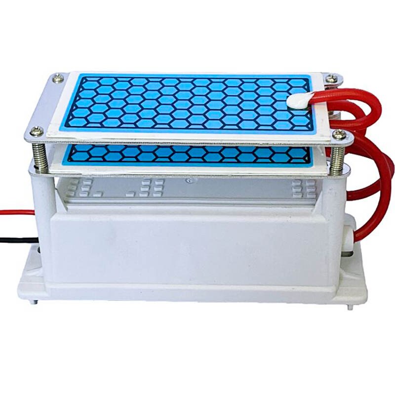 220V 10g Portable Ceramic Ozone Generator Double Integrated Long Life Ceramic Plate ozonator air Water Cleaner Air Purifier
