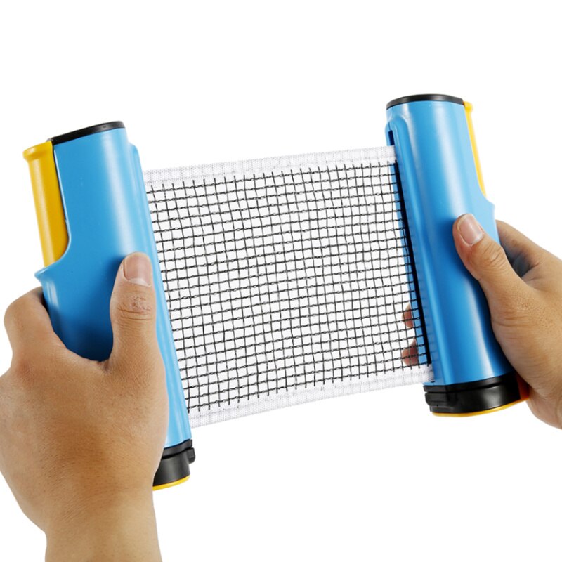 Retractable Table Tennis Net Portable Ping Pong Post Net Rack Family Entertainment Workout Fitness Tennis Equipment