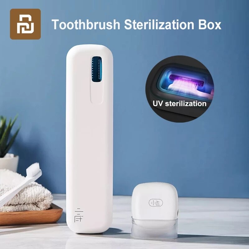 Xiaomi Xiaoda Zahnbürste Desinfektion Kasten Uv Sterilisation USB Aufladbare Mini Tragbare UVC Sterilisator fallen Clever Heimat