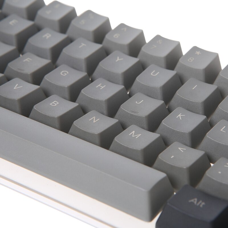 Black Gray Mixed Dolch Thick PBT 104/87/61 Keycaps OEM Profile Key Caps