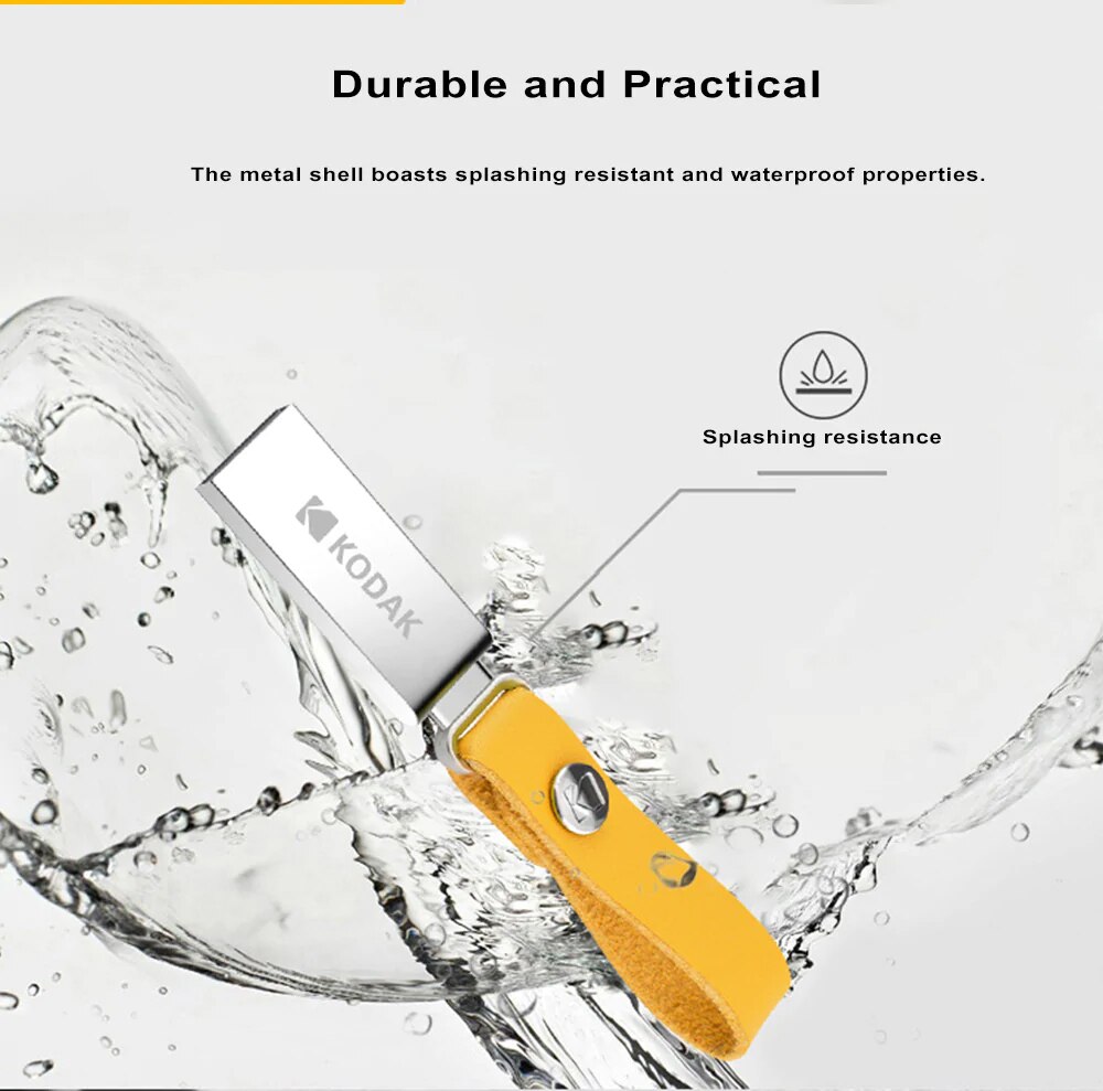 KODAK USB 2.0 Pen Drive 16GB 32GB 64GB K122 Metal USB Flash Drive
