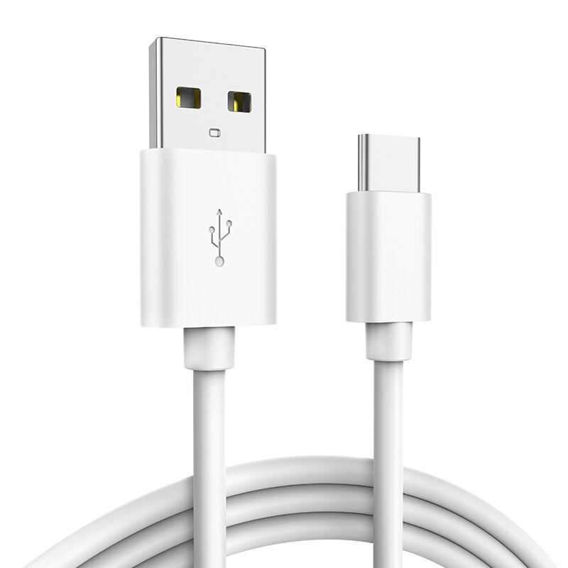 1m 2m 3m Tipo C Cabo USB Para Samsung Galaxy S10 S9 S8 Plus OnePlus 6t Rápido Carregamento USB C Tipo-C Cabos do Carregador Do Telefone Móvel: 2m