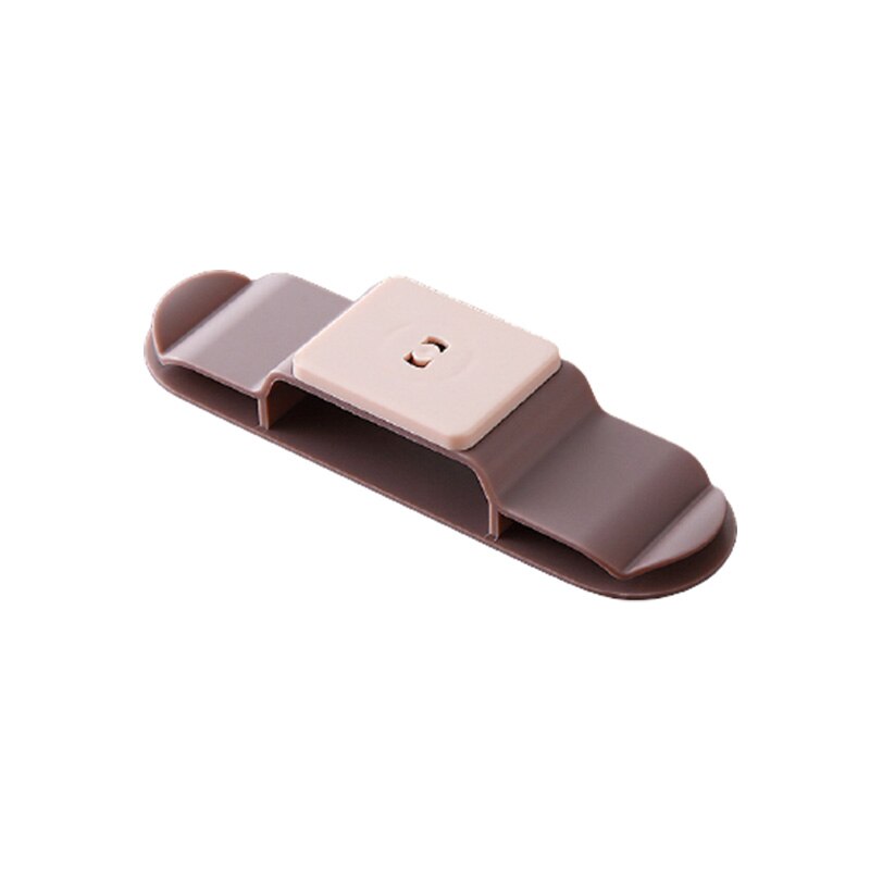 Plug Socket Holder Patch Panel Wall-Mount Socket Buckle Nail Free Traceless Rotary Plug Fixing Traceless Rotary Plug Fixing Tool: Pink