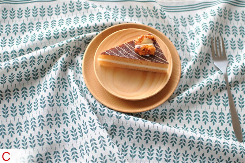 45*60cm julhandduk linneblad tryckta bordsunderlägg kökshanddukar disk städduk bordsöverdrag hemtextil: C