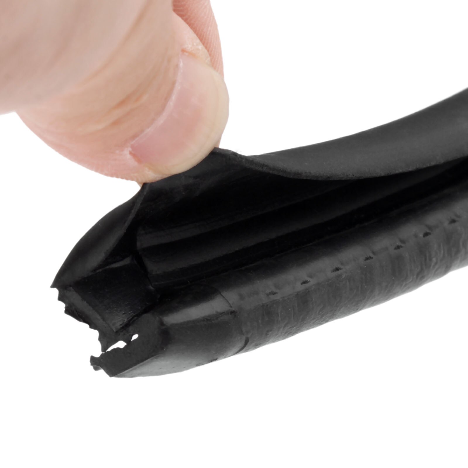 1.6M di Gomma B Pilastro Striscia di Tenuta Isolamento Acustico Antipolvere per auto macchina Anteriore Posteriore Porte Bordi Weatherstrip