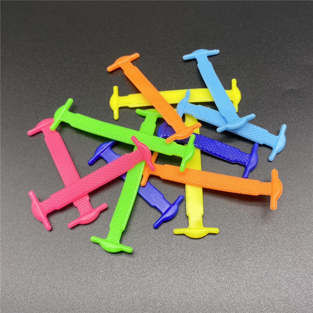 Elastiske snørebånd sneakers doven uden slips snørebånd skinnende blonder mand kvinde barn snørebånd flere farver snørebånd til sko børn