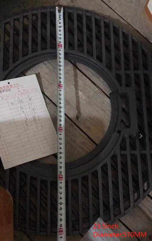 Cast Iron Cooking Grill Kamado Spare parts For Auplex 23.5 inch Kamado BBQ Accessory(AU-CCG-23)