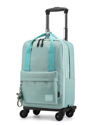 Vrouwen Trolley Tas Op Wielen Reizen Trolley Tas Bagage Koffer Vrouwen Dragen Op Hand Bagage Tas Wielen Schooltas Met wielen