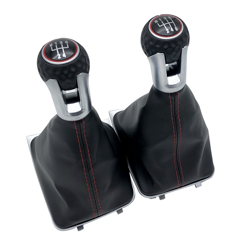 Pookknop Lever Shifter Gaiter Boot Cover Case Kraag Voor Vw Volkswagen Golf 7 MK7 Gti Gtd