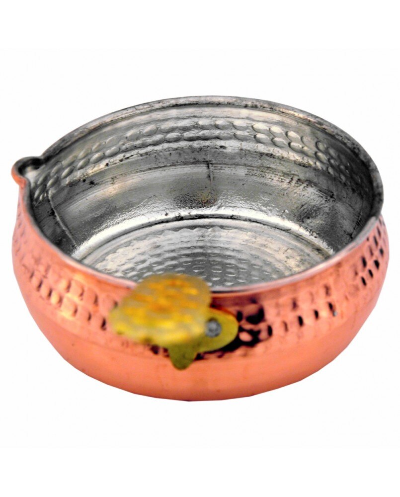 Koper Turkse Handgemaakte Saus Kom Traditionele Turkse Koper Saus Kom Arabisch Aziatische Saus Kom 100% Koper