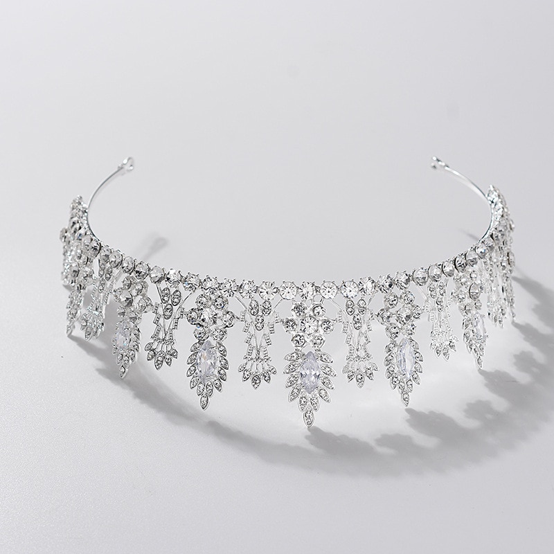 Barocco di Lusso Floreale di Cristallo Set di Gioielli Da Sposa di Strass Diadema Degli Orecchini Della Collana Set di Nozze Beads Africani Insieme Dei Monili