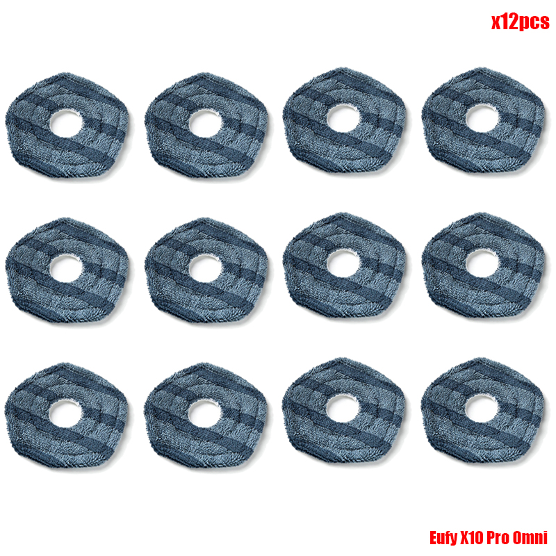 Accessoires Voor Eufy X10 Pro Omni Robot Stofzuiger Roller Zijborstel Hepa Filter Mop Doek Vodden Stofzakken Reserveonderdelen: Donkergrijs