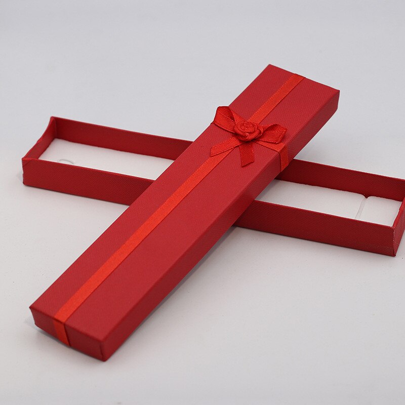 Colorful jewelry packing box with bowknot exquisite necklace box bracelet Jewelry Box