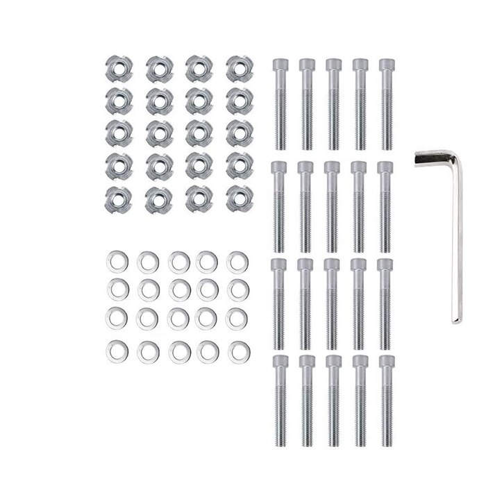 10 Stks/set Rock Muur Klimmen Houdt Voor Kinderen, Indoor En Outdoor Speeltuin Spelen Set Slide Accessoires Met Montage Hardware: 21 PCS