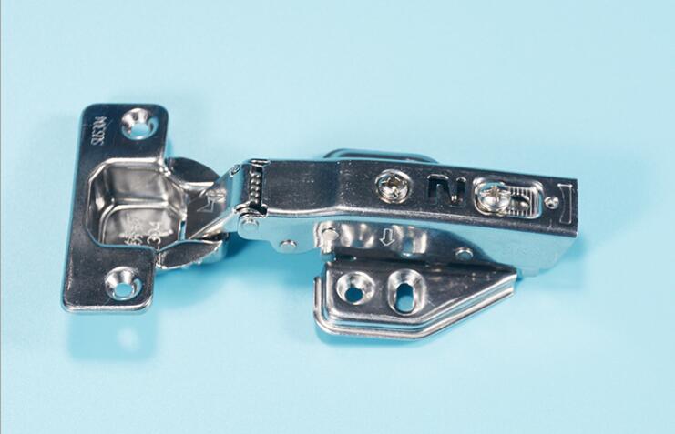 1pcs Cabinet Hinge Stainless Steel Cupboard Door Hinges Wardrobe Damper Closer Kitchen Furniture Full/Half/Embed: A2 FullOverlay