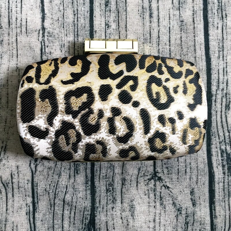 Damväska / kvällsväska / axelväska / leopardtrycksväska / kvällskopplingsväska bröllopsväska / kedjesträngväska / handväska: Huangse