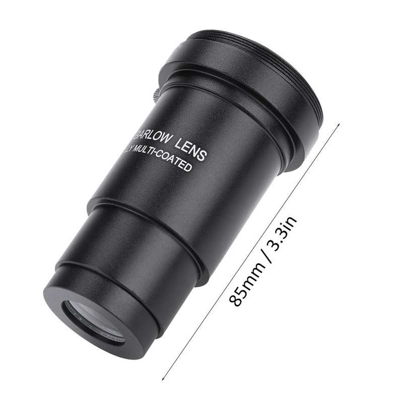 Fotobria – objectif Barlow multi-revêtement 1.25 pouces 5X, filetage M42 pour télescope oculaire de 31.7mm