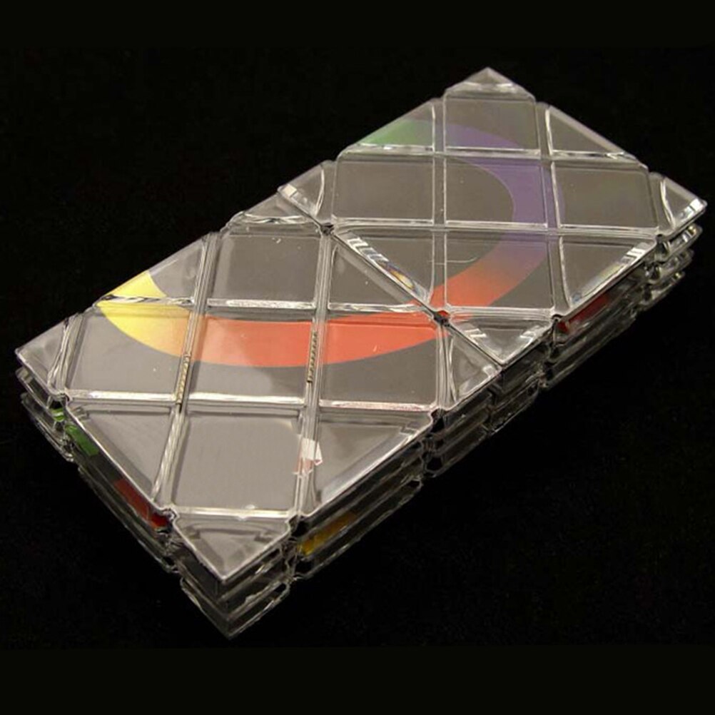 Cube Puzzle Lingao 8 Panels Folding Puzzle Cubes Twisty Cubo Classic Toys #40