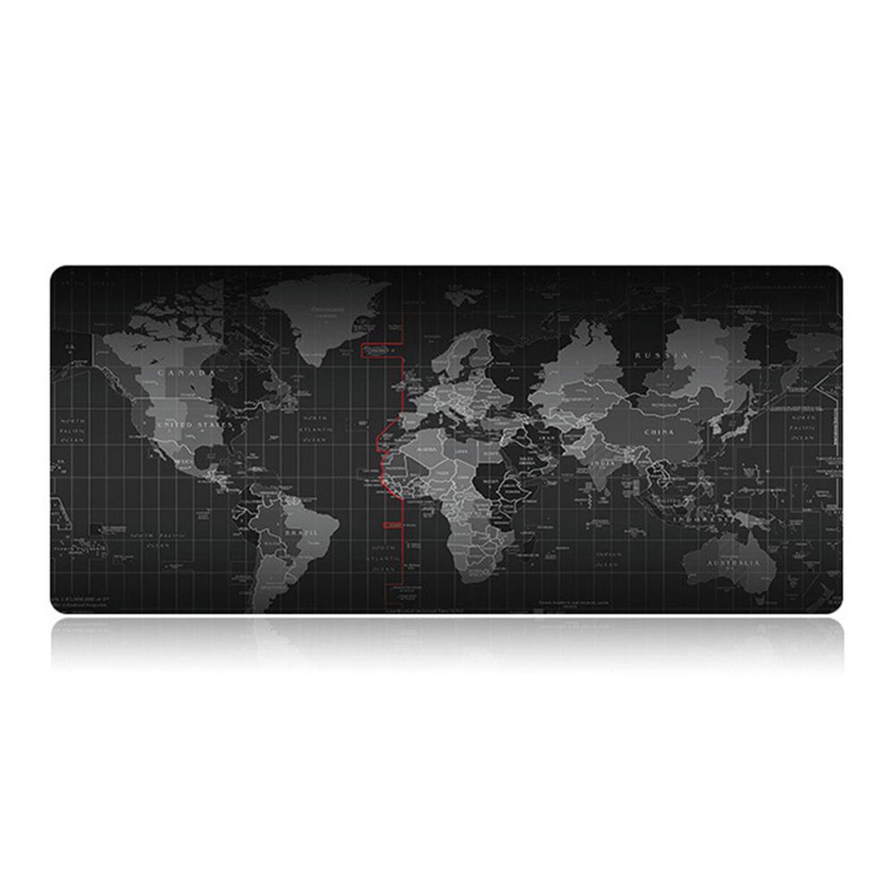 Alfombrilla de ratón grande para Gaming alfombrilla grande para el ratón, alfombrilla de ratón para ordenador, alfombrilla tallada para mapa del mundo, alfombrilla para teclado de escritorio: A / 30x70cm