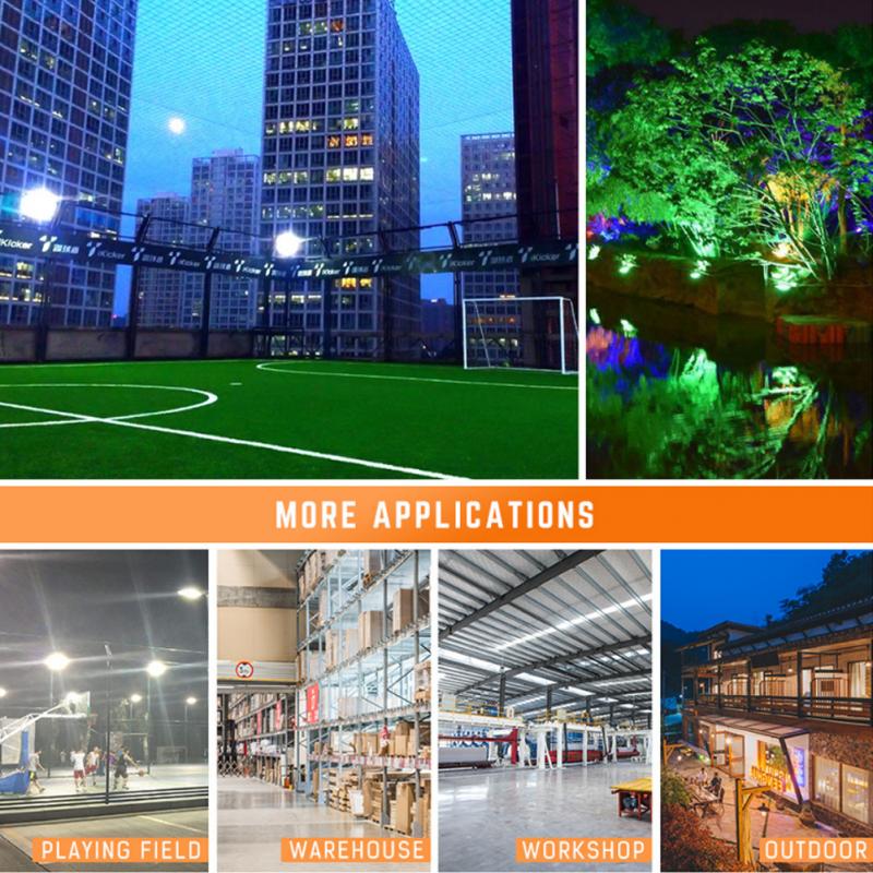 LED Security Floodlight 50W Flood Lights Indoor Outdoor Garden Waterproof Lamp Flood Led Outdoor Street Light Spotlight