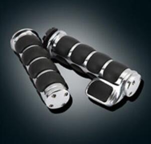 22 Mm Handvat Motorfiets Custom Chrome Aluminium Hand Grips Chopper Cruiser Stuur Grip: A02