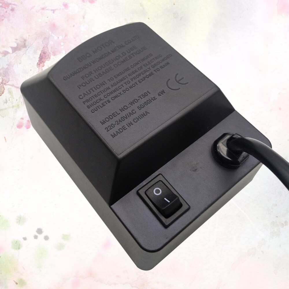 Motore Girarrosto Universale Per Barbecue - 230V, 3RPM/1RPM - Con Spina Europea - Ricambio Elettrico - Foto 9