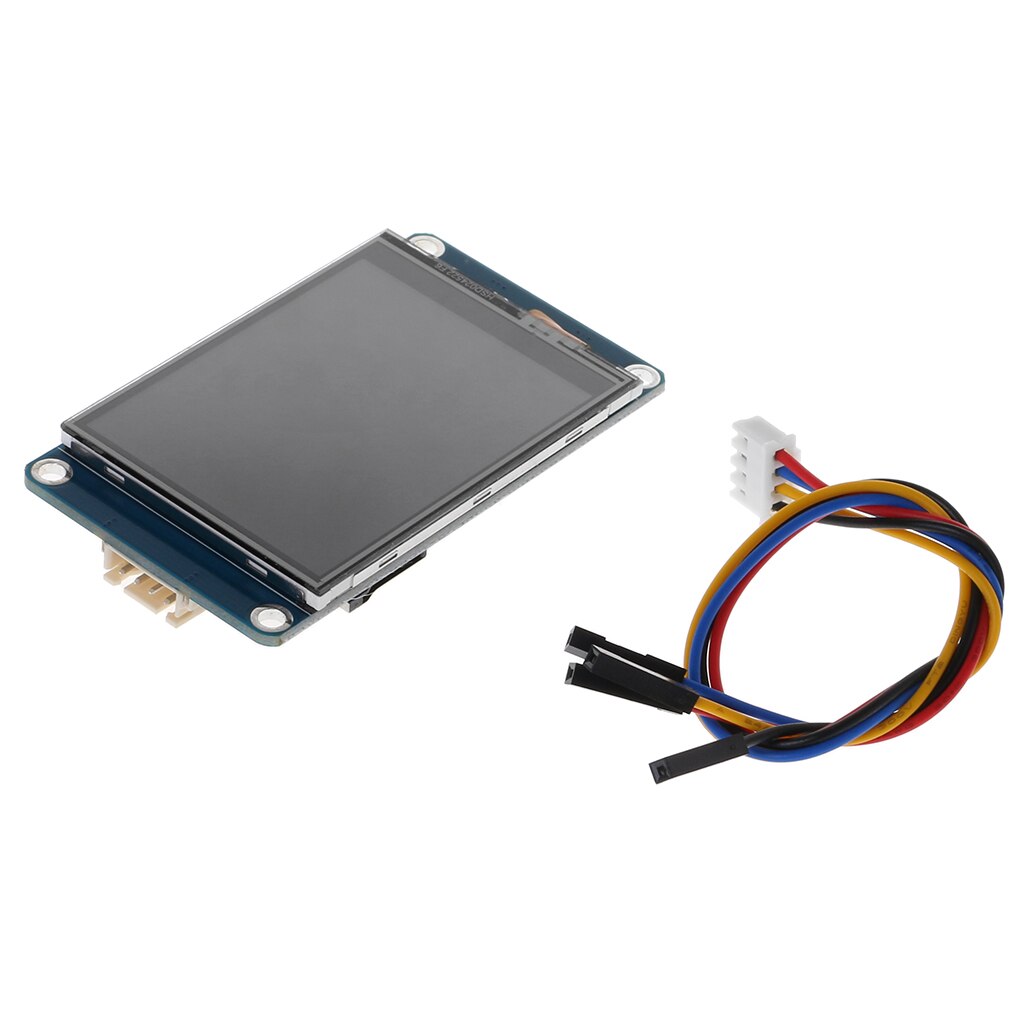 Módulo de lámpara inteligente con pantalla táctil de 2,4 "UART HMI 320x240 pantalla LCD para soporte TFT