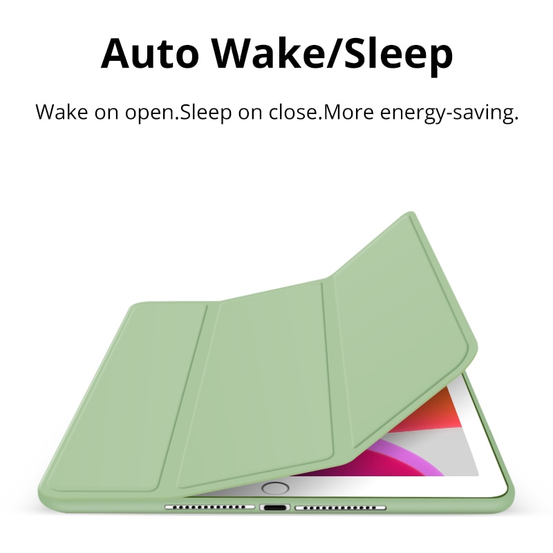 Case for iPad Air 3 10.5 Funda Slim Folding Stand Magnetic Auto Wake Sleep Silicone TPU Soft Smart Cover for iPad Air Case