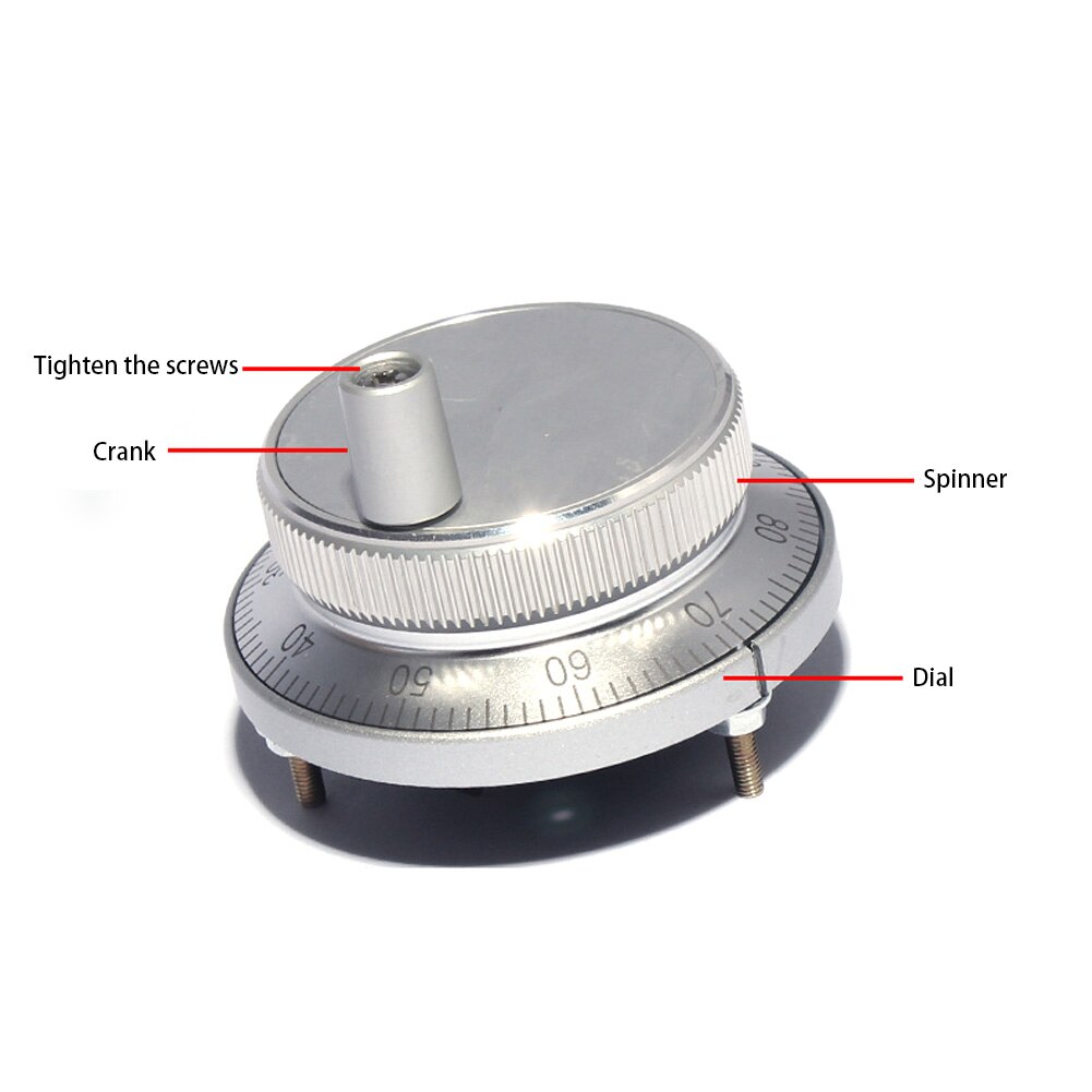 Electronic Handwheel Pulse Generator 4 Terminal CNC 5V 60mm Rotary Encoder With Handle Diameter For CNC Lathes Machines Tools