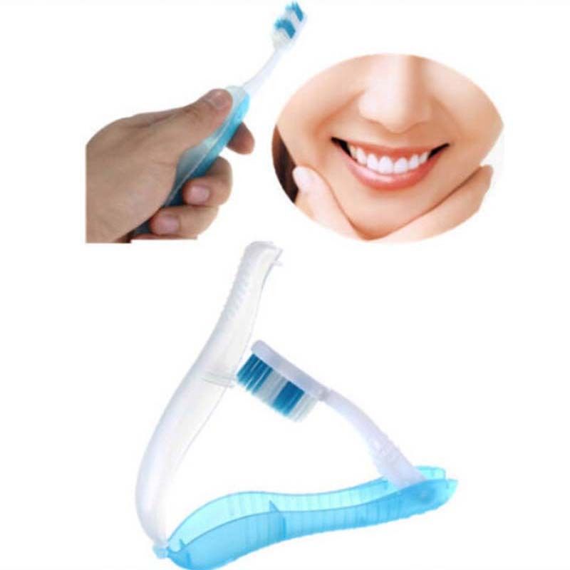 Cepillos de dientes plegables para viaje, Camping, senderismo y exteriores, cepillos de dientes plegables, Limpieza de dientes, higiene bucal, cuidado Dental del Hotel