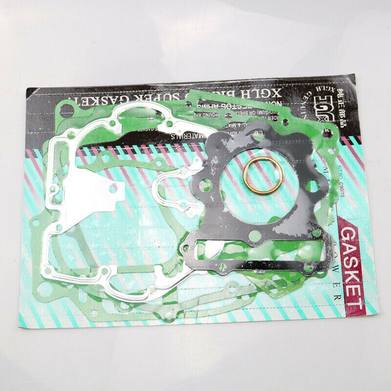 Engine Case Cover Gasket Cylinder Kit Set For Honda XR250 1985-95