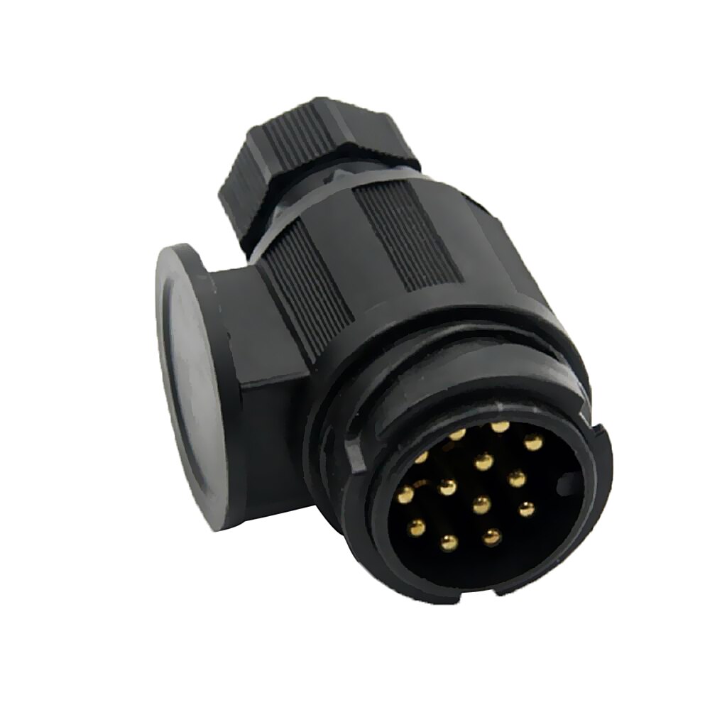13 Way RV Trailer Signal Light Plug Connector Electrical Connection Parts