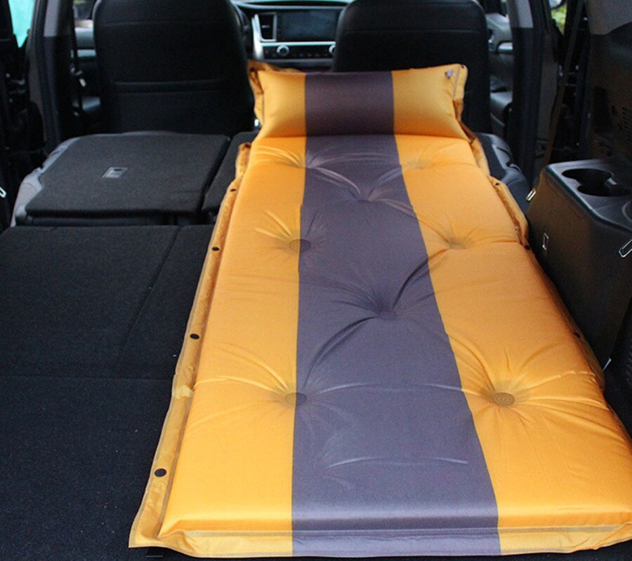Travel Bed Automatic Car 3cm Mattress SUV Foldable Rear Seat Sleeping Pad Folding Trunk Inflatable Multi-Function Camping Mat