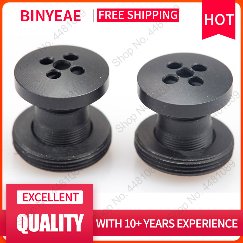 BINYEAE M12 button lens FL 12mm Pin hole lens for 1/3 CCD with F2.0 CCTV Lens with M7 to M12 mount converter ring to adjust